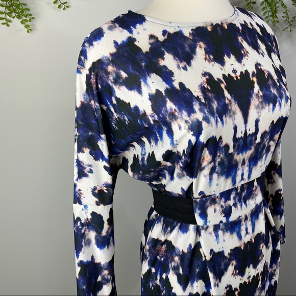 ASOS printed long sleeve dress - Picture 3 of 10